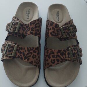 Arizona Jean Co. Leopard Sandals